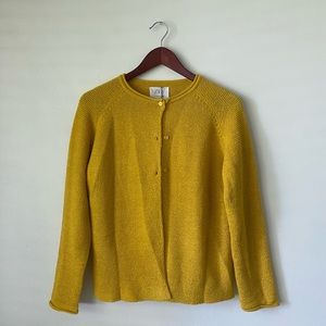 Zara mustard cardigan